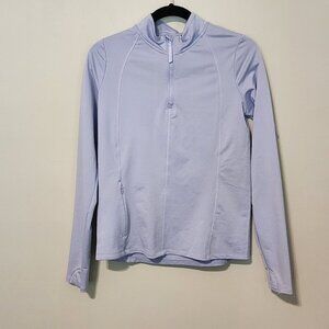 Athleta Girl sz XXL / 16 half zip   jacket with thumb holes